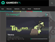 Tablet Screenshot of gamedev.pl