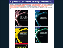 Tablet Screenshot of glbook.gamedev.net