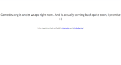 Desktop Screenshot of gamedev.org