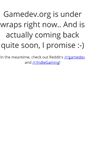 Mobile Screenshot of gamedev.org