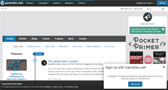 Desktop Screenshot of gamedev.net