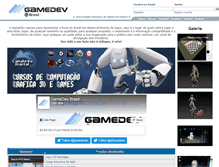 Tablet Screenshot of gamedev.com.br