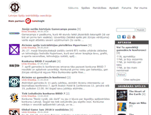 Tablet Screenshot of gamedev.lv