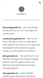 Mobile Screenshot of gamedev.in